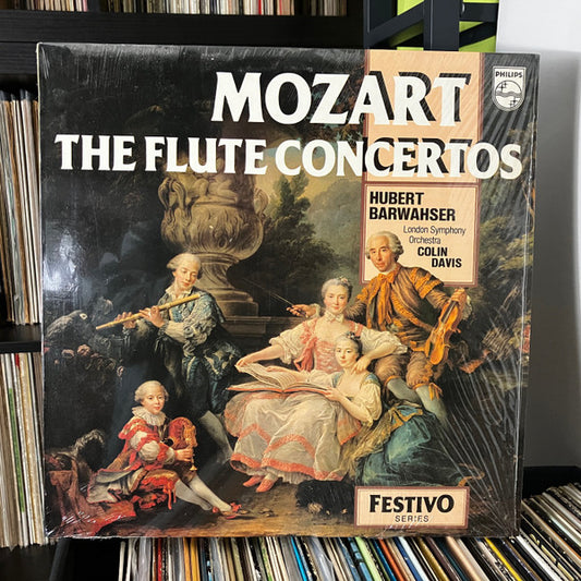 Wolfgang Amadeus Mozart, Hubert Barwahser, London Symphony Orchestra, Sir Colin Davis : The Flute Concertos (LP, Album, RE)