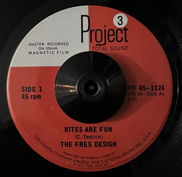 The Free Design : Kites Are Fun (7")