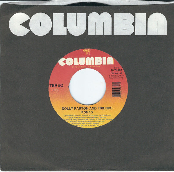 Dolly Parton : Romeo (7", Single)