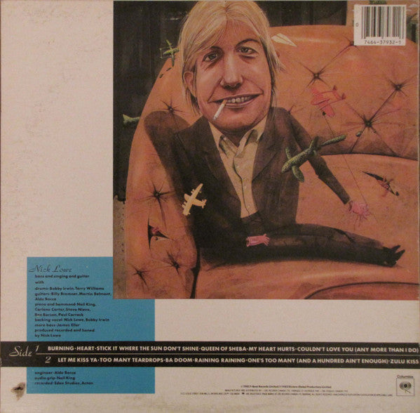 Nick Lowe : Nick The Knife (LP, Album)