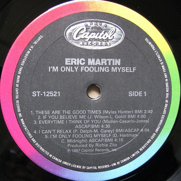 Eric Martin (2) : I'm Only Fooling Myself (LP, Album)