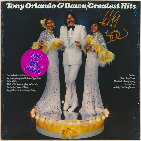 Tony Orlando & Dawn : Greatest Hits (LP, Comp, RE)