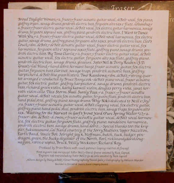 Fraser & deBolt : With Pleasure (LP)