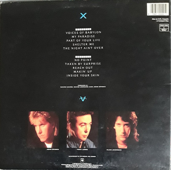 The Outfield : Voices Of Babylon (LP, Album)