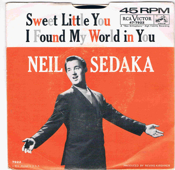 Neil Sedaka : Sweet Little You (7", Single)
