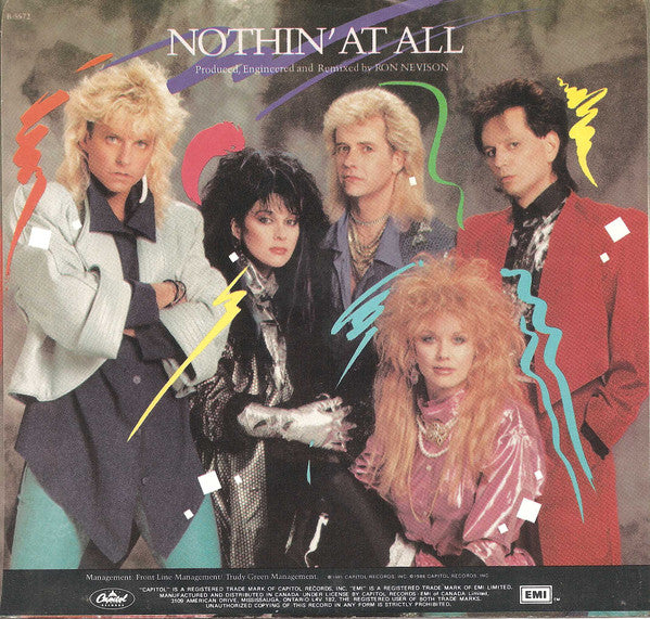 Heart : Nothin' At All (7", Single)