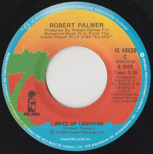 Robert Palmer : Looking For Clues (7", Single)