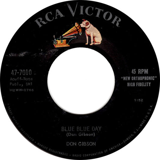 Don Gibson : Too Soon To Know (7", Single, Ind)