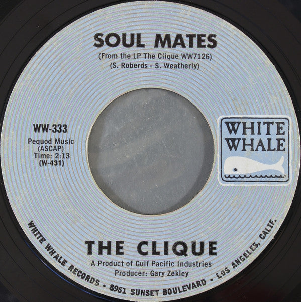 The Clique (6) : I'll Hold Out My Hand / Soul Mates (7", Single, Styrene, Mon)
