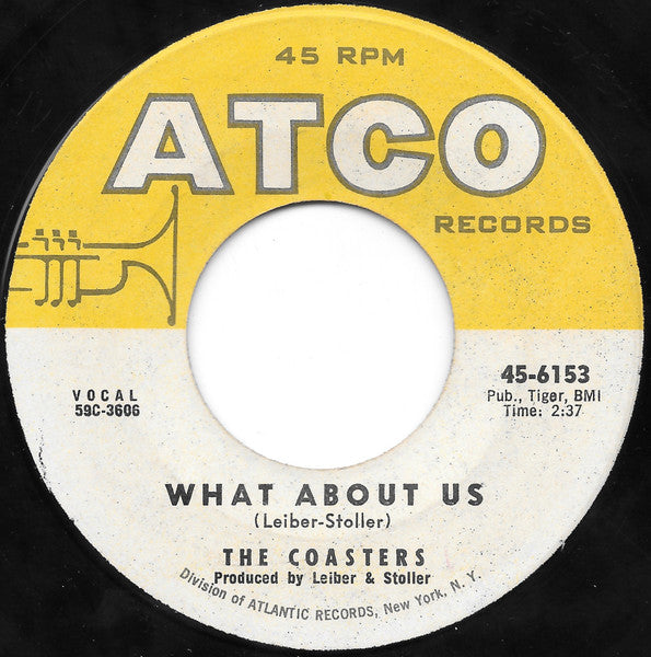 The Coasters : Run Red Run / What About Us (7")