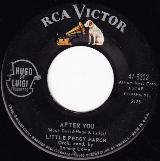 Peggy March : After You / (I'm Watching) Every Little Move You Make (7", Single)