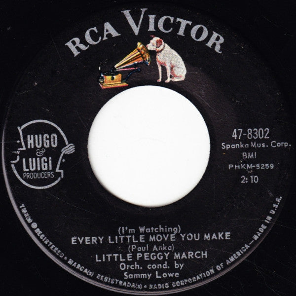 Peggy March : After You / (I'm Watching) Every Little Move You Make (7", Single)