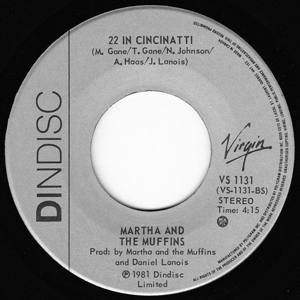Martha And The Muffins : Women Around The World At Work (7", Single)