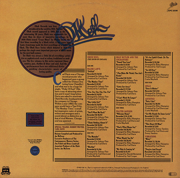 Various : Okeh Soul (2xLP, Comp)