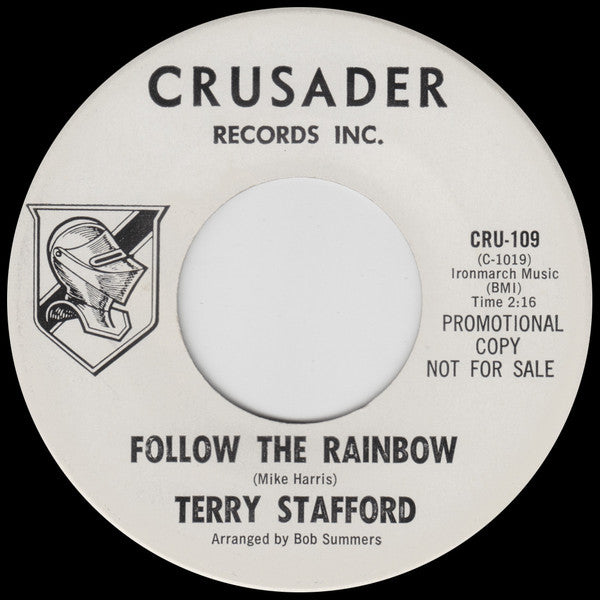 Terry Stafford : Follow The Rainbow (7", Single, Promo)