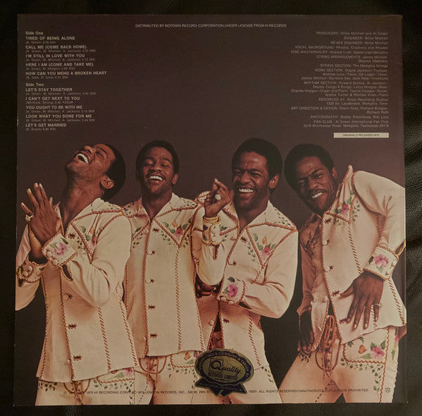 Al Green : Greatest Hits (LP, Comp, RE)