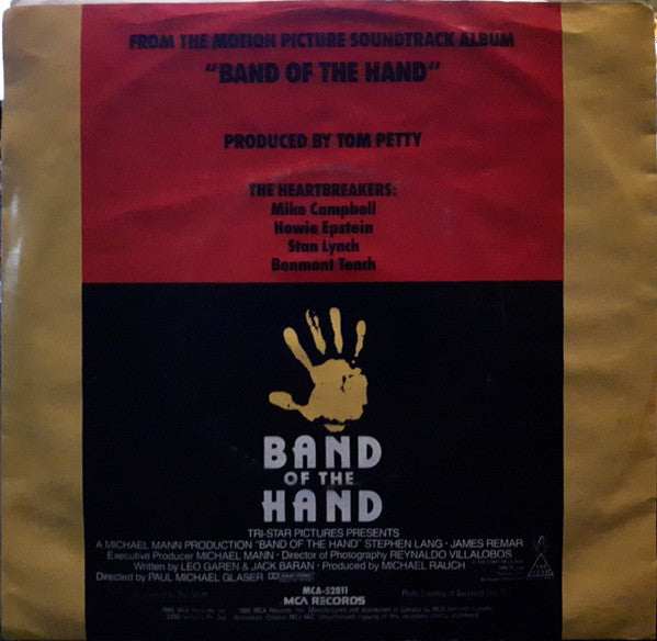 Bob Dylan With Tom Petty And The Heartbreakers : Band Of The Hand (7", Single)