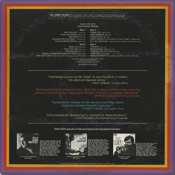 Chet Atkins : This Is Chet Atkins (2xLP, Comp, Gat)