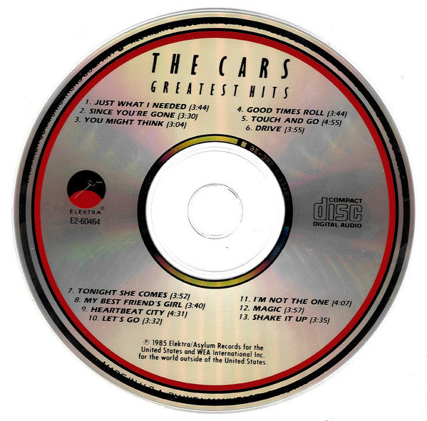 The Cars : The Cars Greatest Hits (CD, Comp, Club, Spe)