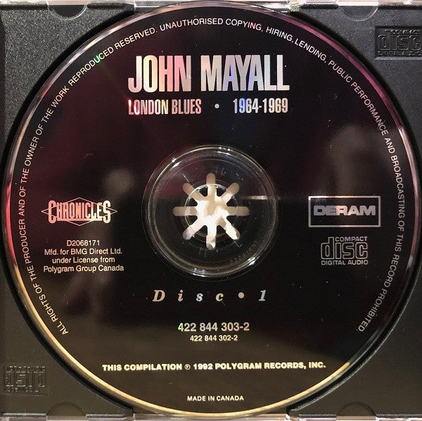 John Mayall : London Blues 1964 - 1969 (2xCD, Comp, Club, RE, Car)