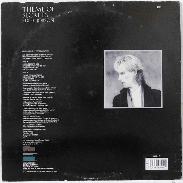 Eddie Jobson : Theme Of Secrets (LP, Album, RE)
