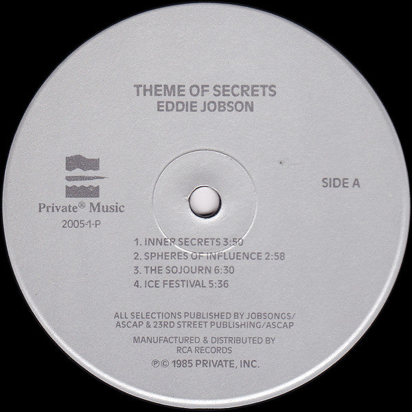 Eddie Jobson : Theme Of Secrets (LP, Album, RE)