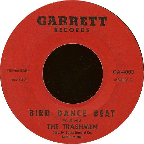 The Trashmen : Bird Dance Beat (7", Single, Styrene)