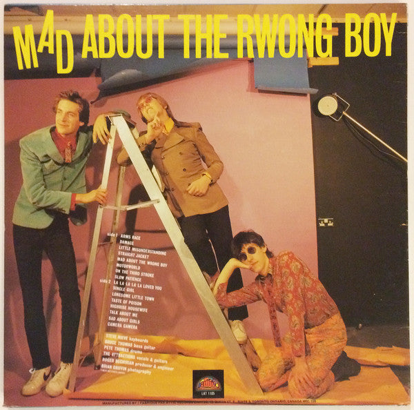 The Attractions : Mad About The Wrong Boy (LP, Album)