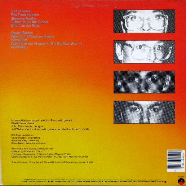Guadalcanal Diary : Walking In The Shadow Of The Big Man (LP, Album)