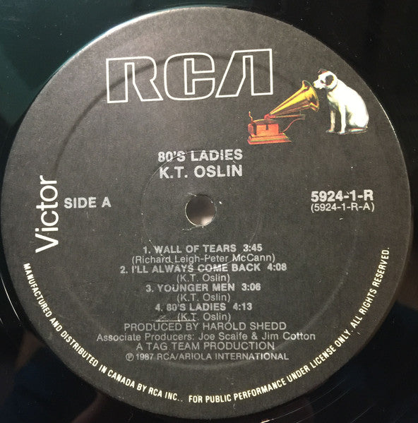 K.T. Oslin : 80's Ladies (LP, Album)