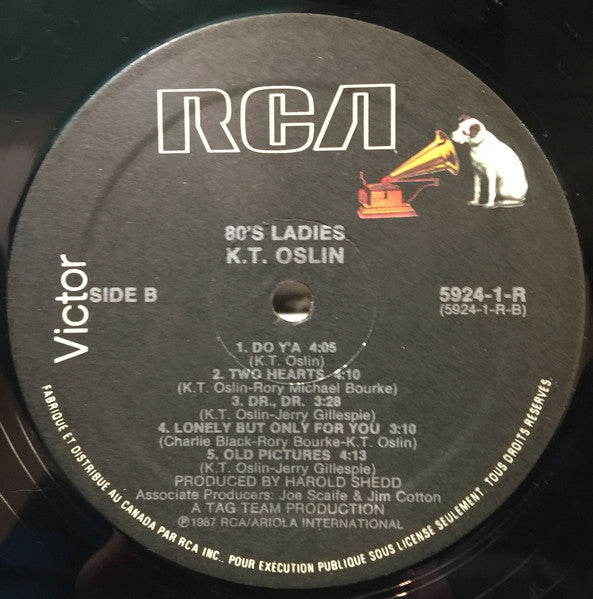 K.T. Oslin : 80's Ladies (LP, Album)