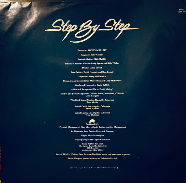 Eddie Rabbitt : Step By Step (LP, Album)