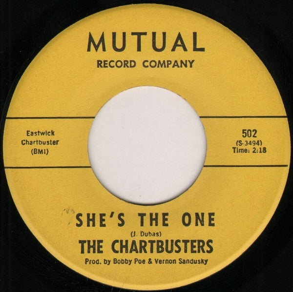 The Chartbusters (2) : She's The One (7")