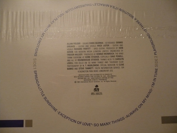 The Truth (6) : Playground (LP, Album)