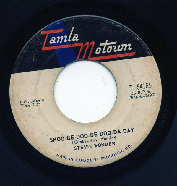 Stevie Wonder : Shoo-Be-Doo-Be-Doo-Da-Day (7")