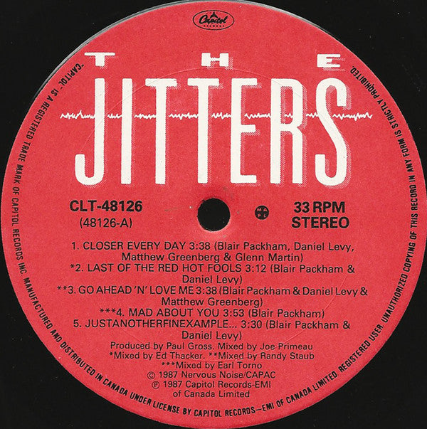 The Jitters : The Jitters (LP, Album)