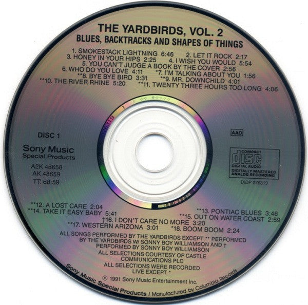The Yardbirds : Blues, Backtracks And Shapes Of Things Vol. 2 (2xCD, Comp, RM)