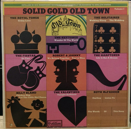 Various : Solid Gold Old Town. Volume 1 (LP, Comp, RE)