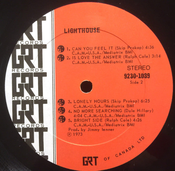Lighthouse (2) : Can You Feel It (LP, Album)