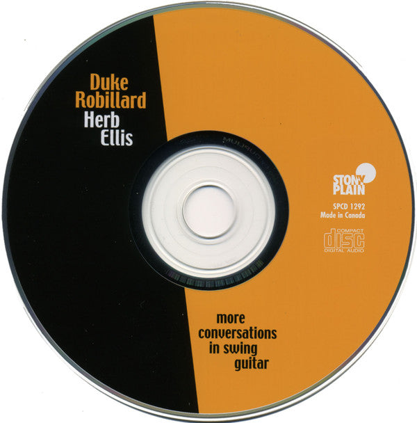 Duke Robillard And Herb Ellis : More Conversations In Swing Guitar (CD, Album)
