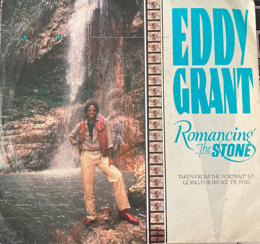 Eddy Grant : Romancing The Stone (7", Single, Promo, Styrene, Pit)