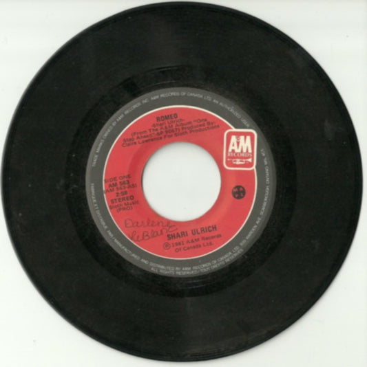 Shari Ulrich : Romeo (7", Sin)