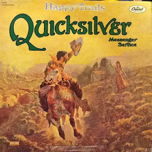 Quicksilver Messenger Service : Happy Trails (LP, Album, RE, RP, Gre)