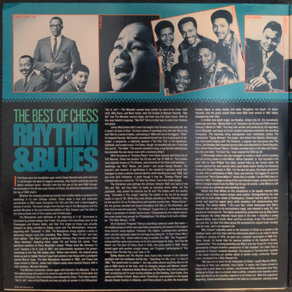 Various : The Best Of Chess Rhythm & Blues (2xLP, Comp)