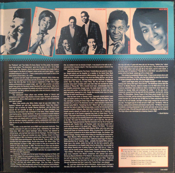 Various : The Best Of Chess Rhythm & Blues (2xLP, Comp)