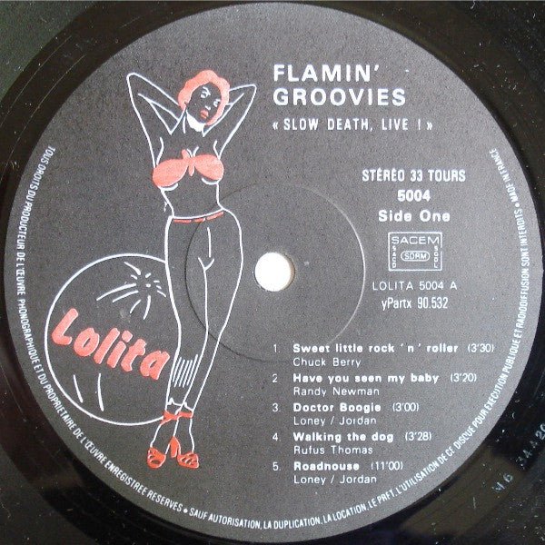 Flamin Groovies* : Slow Death, Live! (LP, Album)