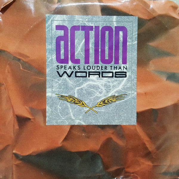 Action (25) : Action Speaks Louder Than Words (7", Single, Promo)