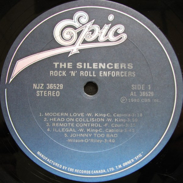 The Silencers (2) : Rock 'N' Roll Enforcers (LP, Album)