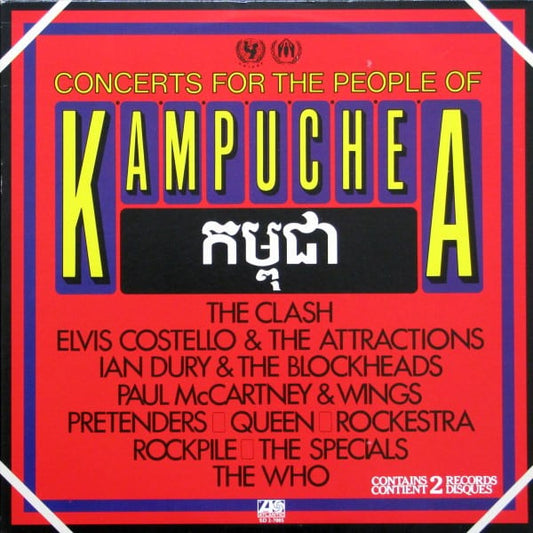 Various : Concerts For The People Of Kampuchea (2xLP, Album, Gat)
