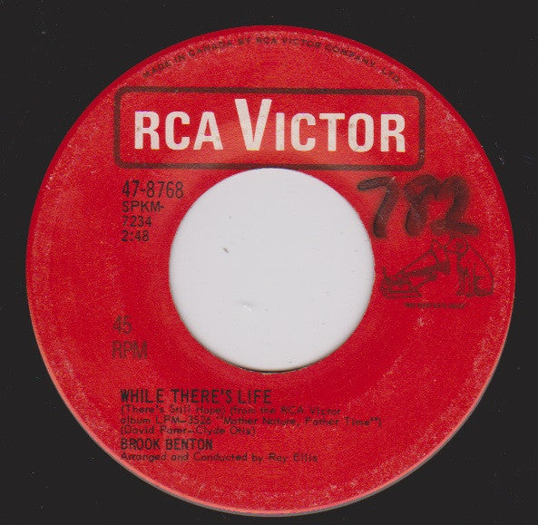 Brook Benton : While There's Life / Only A Girl Like You (7")